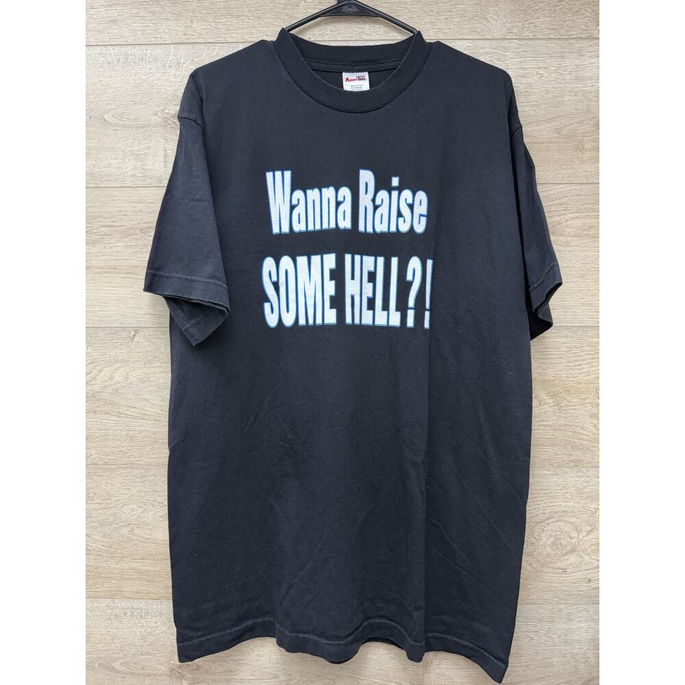Vintage WWF 1999 Stone Cold Steve Austin Wanna Raise Some Hell Shirt Size L